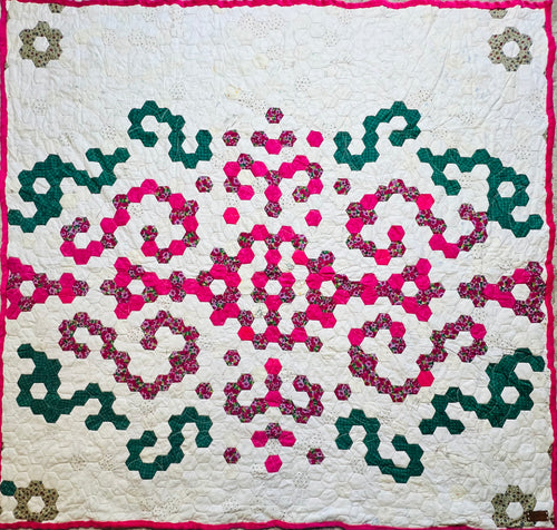 Subtle Scroll, A Finished Quilt