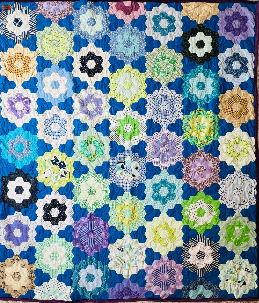 Summer Palace, A Finished Quilt+