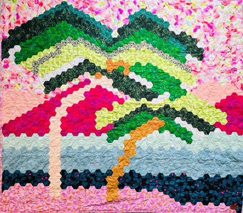 Tropical Isle, A Finished Quilt