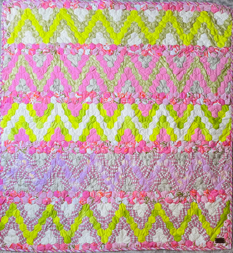 Pucker Up Sweetheart, A Finished Quilt+