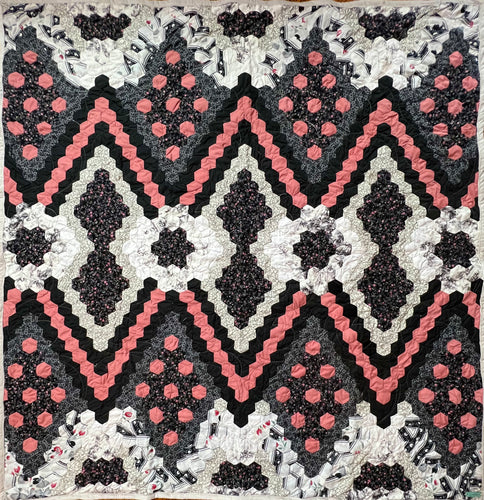 Pink Divinity, A Finished Quilt
