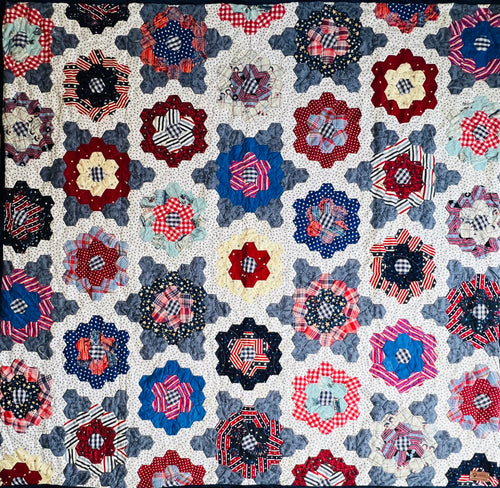 Yankee Doodle, A Finished Quilt+