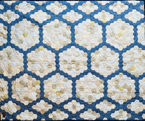 Honeycombs, A Finished Quilt+
