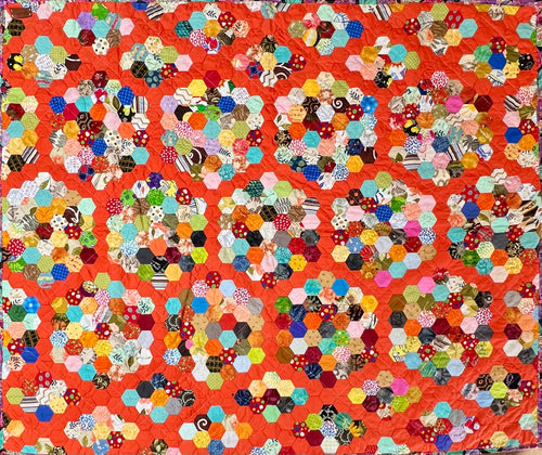 Orange Crush, A Finished Quilt