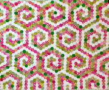 Load image into Gallery viewer, Pink Champagne, A Finished Quilt