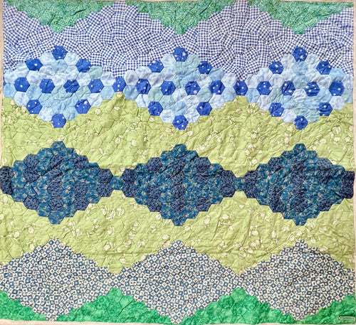 Pooh's Honeypot, A Finished Baby Quilt