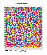 Load image into Gallery viewer, American Sprinkles, 1&quot; Hexagons 1200 piece Quilt Kit