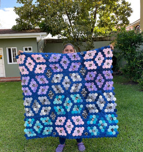 Snow Flurries, A Finished Quilt*