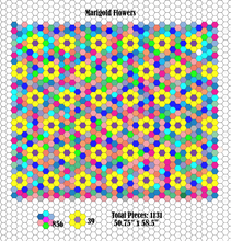 Load image into Gallery viewer, My All American,  1&quot; Hexagons Throw Quilt Kit, 1200 pieces