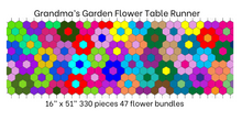 Load image into Gallery viewer, Sunshine, 1&quot; Hexagon Table Runner Kit, 350 pieces