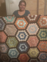 Load image into Gallery viewer, Daisy Circus, A Finished Quilt