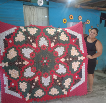 Load image into Gallery viewer, Peace on Earth and Mercy Mild, A Finished Quilt