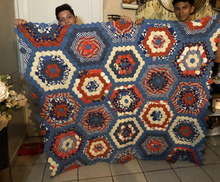 Load image into Gallery viewer, The Classy Patriot, A Finished Quilt