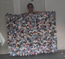 Load image into Gallery viewer, Holiday Sprinkles, A Finished Quilt