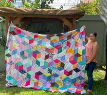 Load image into Gallery viewer, All I See Are Diamonds 2, A Finished Quilt