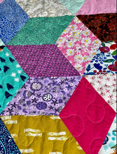 Load image into Gallery viewer, All I See Are Diamonds 2, A Finished Quilt