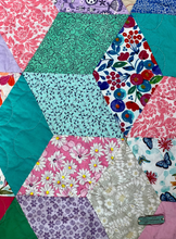 Load image into Gallery viewer, All I See Are Diamonds 2, A Finished Quilt