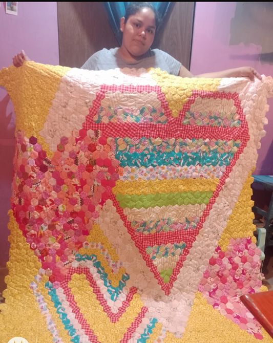 Llama Love You, A Finished Quilt