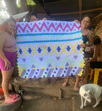 Load image into Gallery viewer, X Marks The Spot, A Finished Quilt