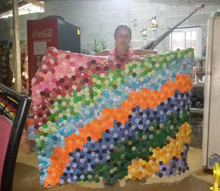 Load image into Gallery viewer, Raindrop Valley, A Finished Quilt