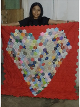 Load image into Gallery viewer, Fools Rush In, A Finished Quilt