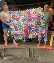 Load image into Gallery viewer, BYU Flower Patch, A Finished Quilt