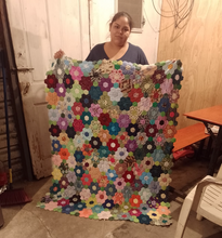 Load image into Gallery viewer, Eva Jane's Garden, A Finished Quilt