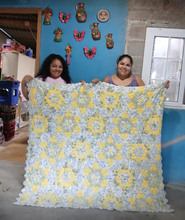 Load image into Gallery viewer, Tea Cup Garden, A Finished Quilt