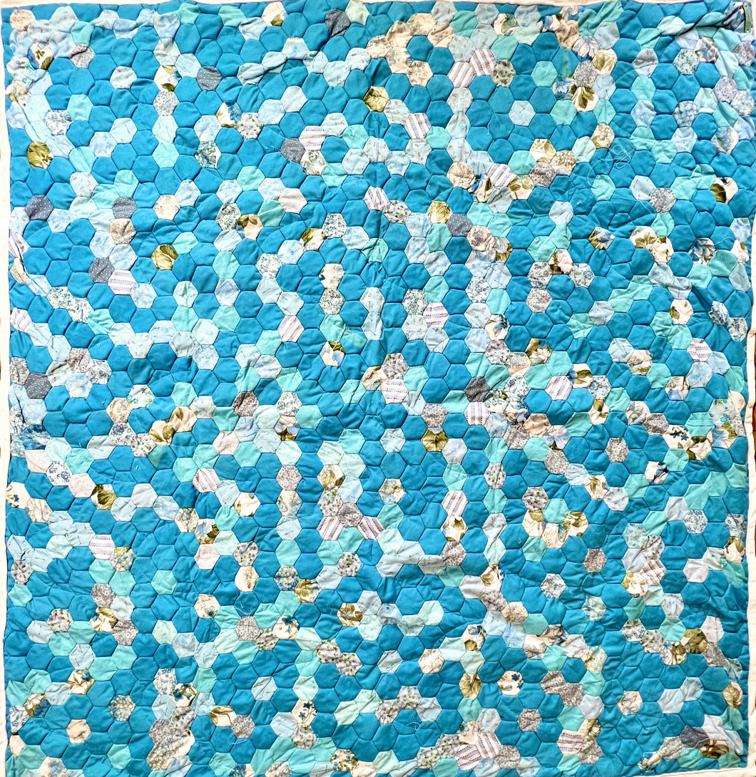 Tidal Wave, A Finished Quilt