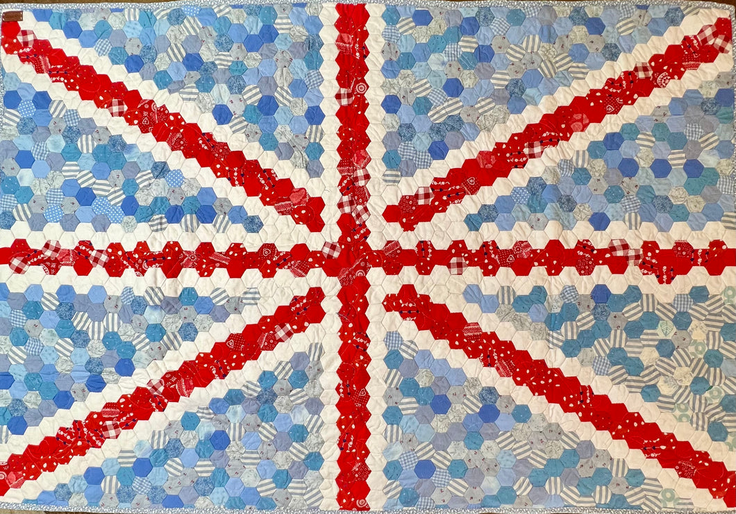 Union Jack, A Finished Quilt