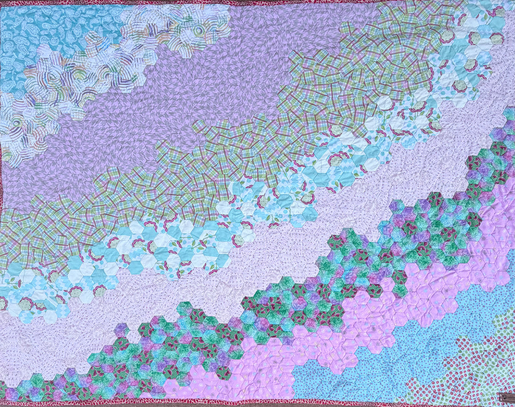 Watermelon Dreams, A Finished Quilt