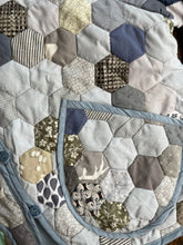Load image into Gallery viewer, Granite, Mandarin Style Hexagon Jacket