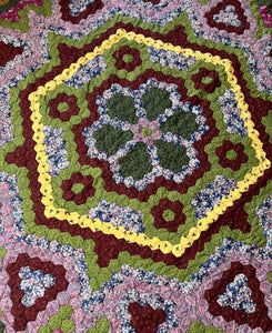 Cottage Green, An Unfinished Quilt Top