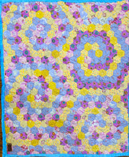 Load image into Gallery viewer, Baby Swirls, A Finished Baby Quilt