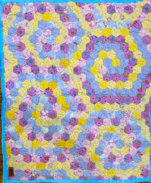 Baby Swirls, A Finished Baby Quilt