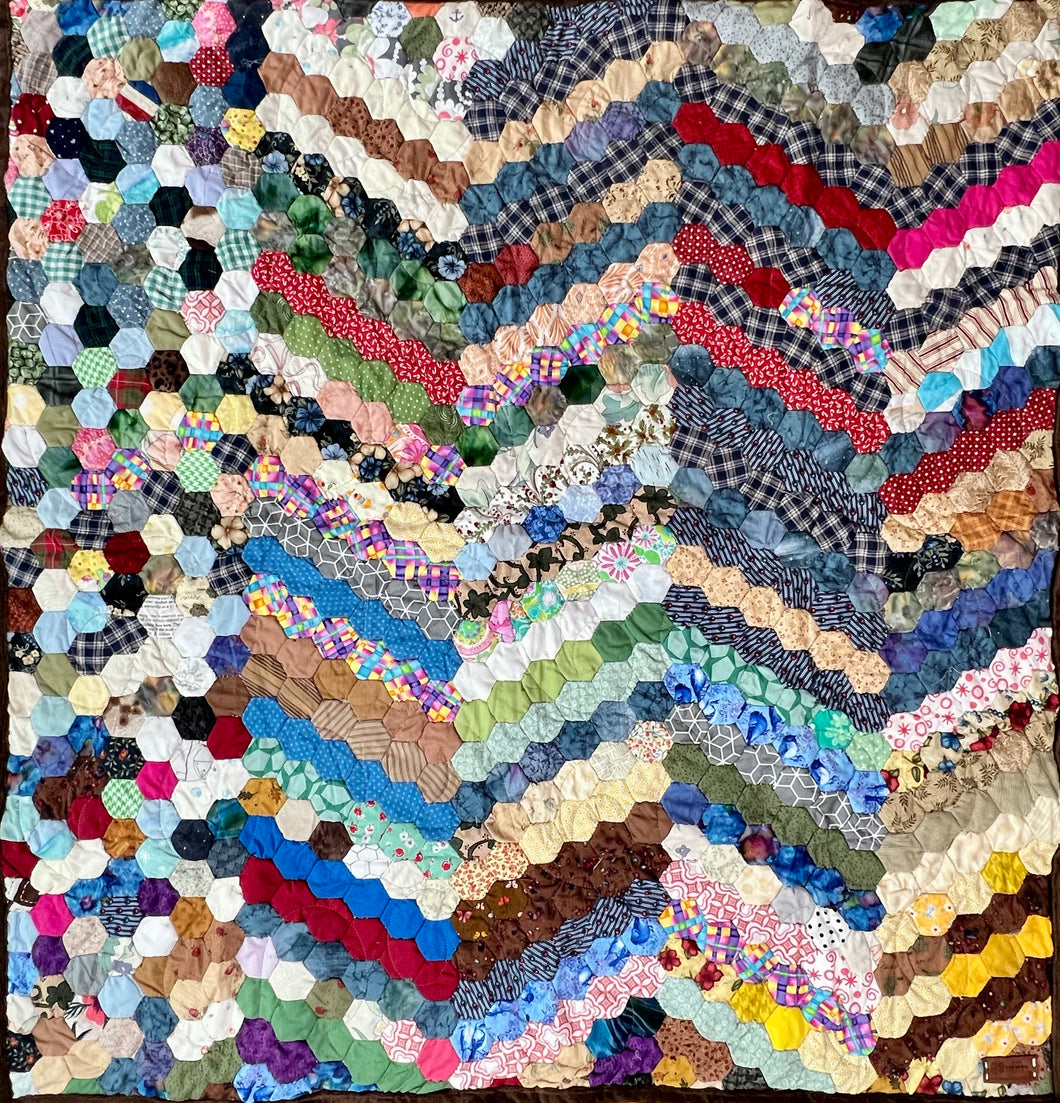 Friendship Charm, A Finished Quilt