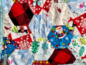 Christmas Baby, A Finished Baby Quilt