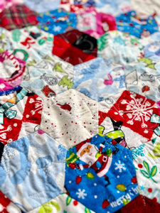 Christmas Baby, A Finished Baby Quilt