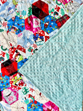 Load image into Gallery viewer, Christmas Baby, A Finished Baby Quilt