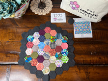 Load image into Gallery viewer, Jeweled Heirloom, 1&quot; Hexagons 1150 piece, Throw Quilt Kit
