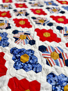 The Patriot, A Finished Quilt