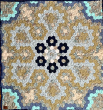 Load image into Gallery viewer, Midnight Blossom, A Finished Quilt