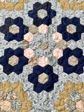 Load image into Gallery viewer, Midnight Blossom, A Finished Quilt