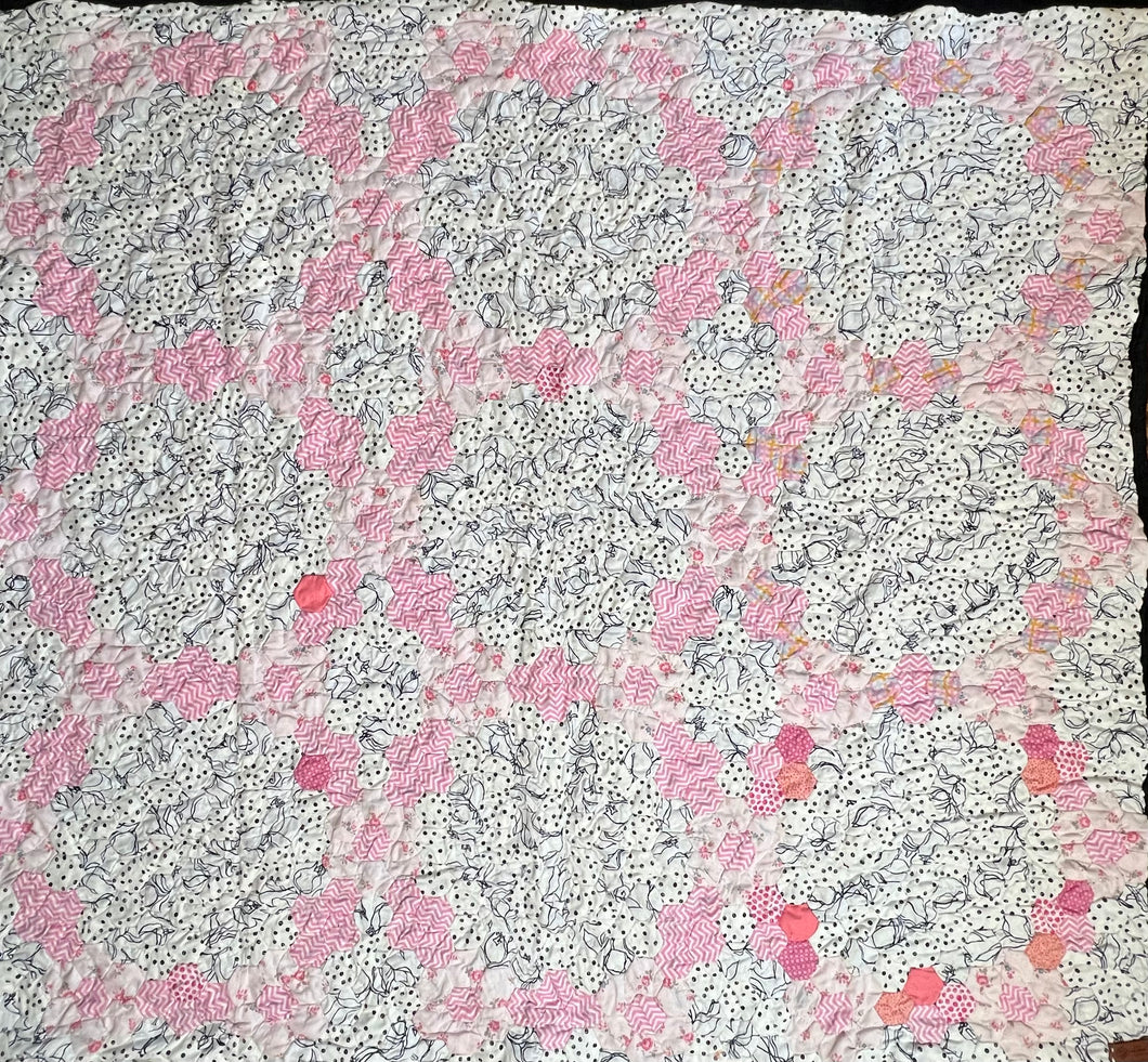 Ring Around the Rosey, A Finished Quilt