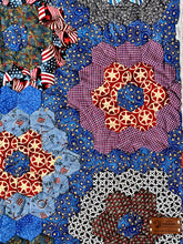Load image into Gallery viewer, Yankee Doodle, A Finished Quilt