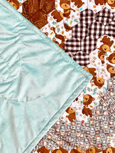 Load image into Gallery viewer, Where Oh Where Is My Baby Bear?, A Finished Baby Quilt