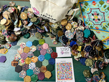 Load image into Gallery viewer, Hidden Jewels, 1&quot; Hexagons 1200 piece Quilt Kit
