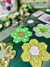 Load image into Gallery viewer, On the Vine, 1&quot; Hexagon Table Runner Kit, 250 pieces