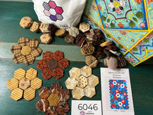 Load image into Gallery viewer, Earth Day, 1&quot; Hexagon Table Runner Kit, 250 pieces
