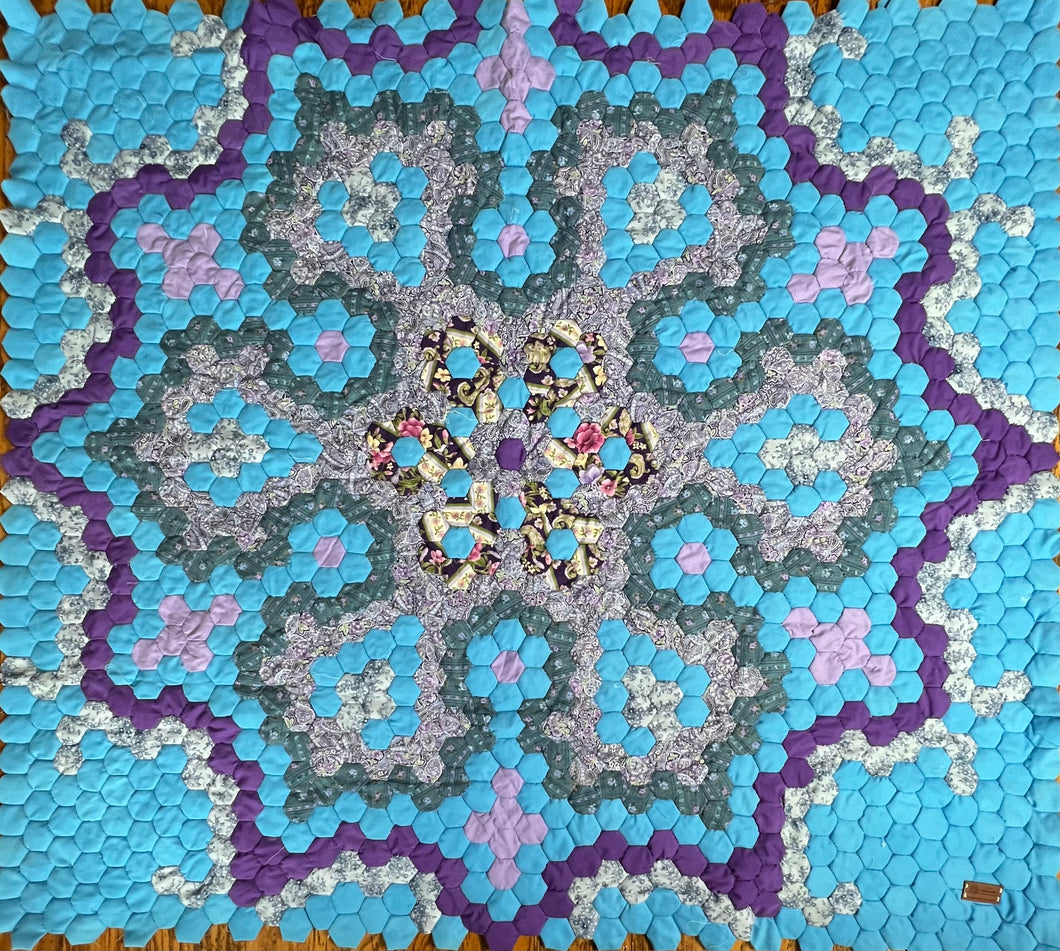 Star Mosaic, An Unfinished Quilt Top